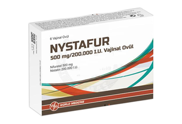 NYSTAFUR 500 MG/200.000 I.U. VAJINAL OVUL (6 OVUL)